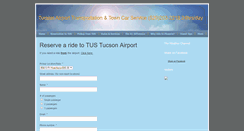 Desktop Screenshot of a1towncars.com